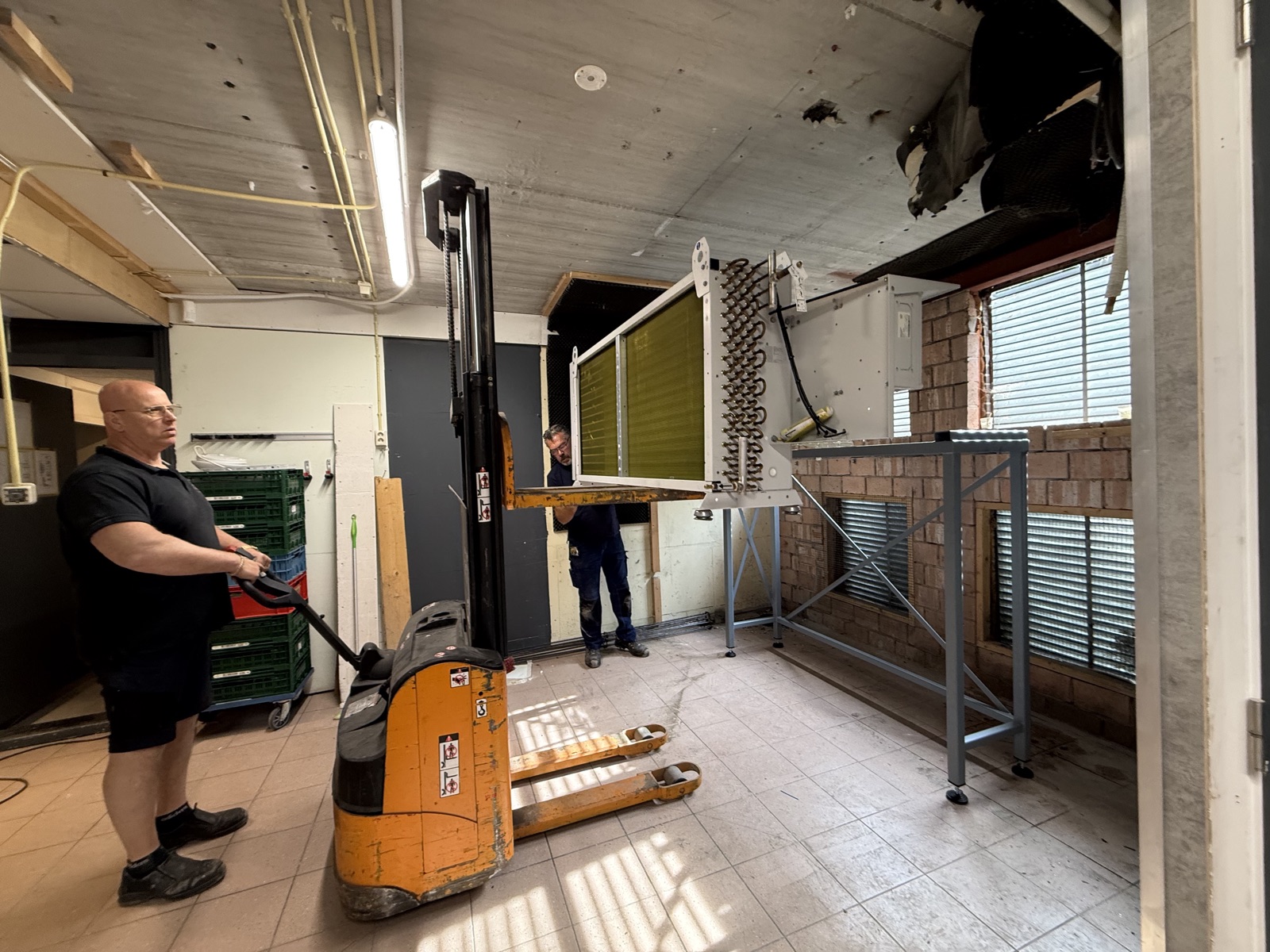 Verbouwing Biowinkel